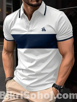 Casual polo t-shirt for men's